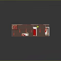 Detailed Space Station Interior Module Design With Control Panels And Equipment Racks