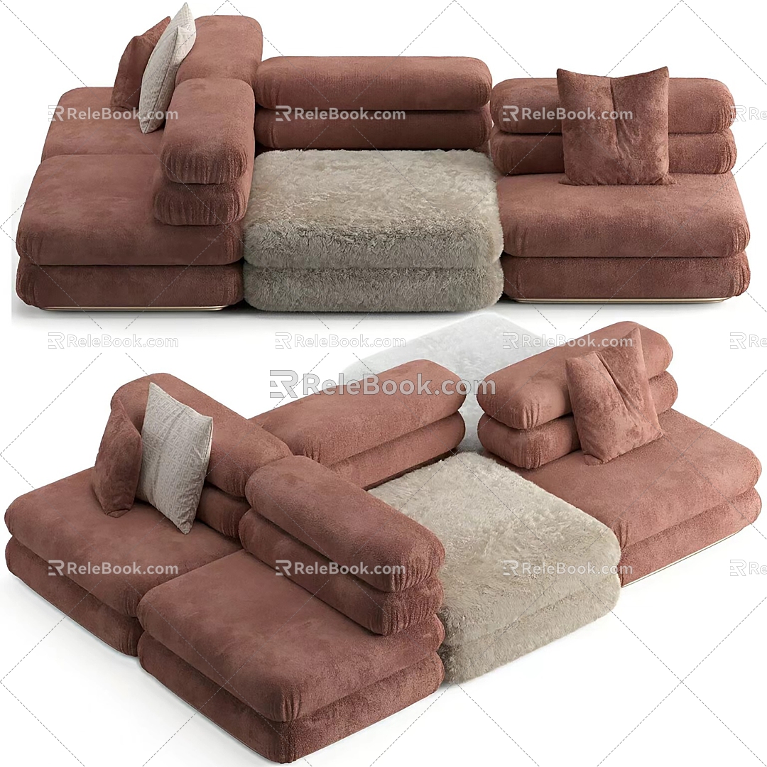 Alien sofa 3d model