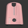 Modern Pink Noon Toaster A Stylish Kitchen Appliance With Sleek Design