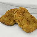 Crispy Fried Chicken Fillets With Golden Crust And Black Pepper Seasoning
