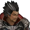 Game Movie Characters in Ornate Armor with Red Cloaks and Different Color Schemes