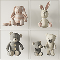 Modern Toy Soft Toy Combo 3d model