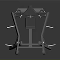 Professional Heavy Duty Leg Press Fitness Equipment With Metal Frame Design