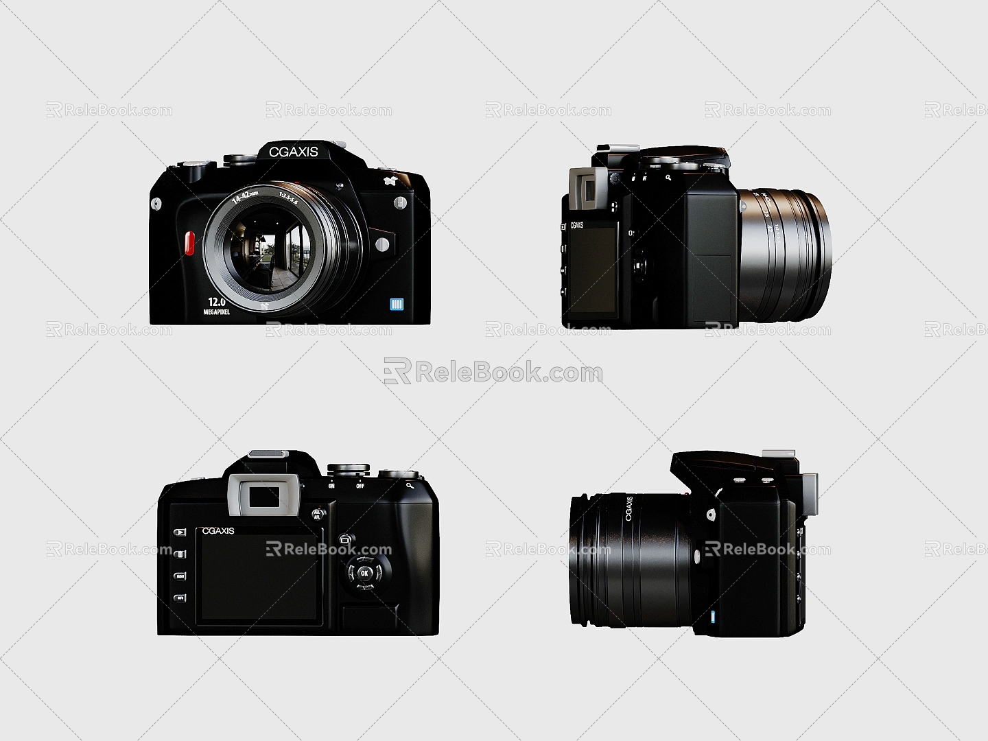 Modern Camera Digital Products Digital Camera SLR Camera Professional Camera Video Camera 3d model