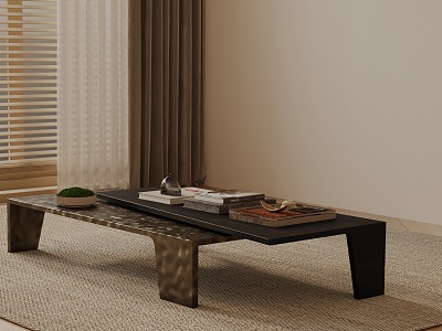 Modern coffee table model