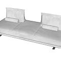 Double sofa 3d model