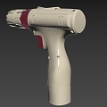 Electric hand drill electric screwdriver 3d model