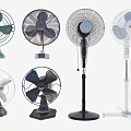 Different Types of Air Cooler Fans Including Standing and Table Models with Modern Design