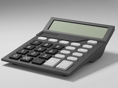 Modern Calculator 3d model