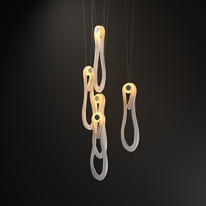 87 Chandelier 3d model