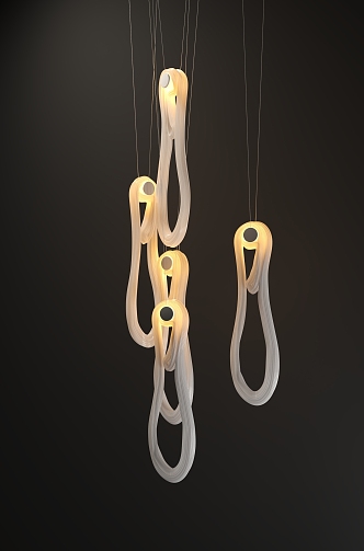 87 Chandelier 3d model