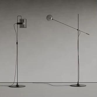 Moooi floor lamp decorative lamp corner lamp metal floor lamp catering floor lamp outdoor floor lamp 3d model