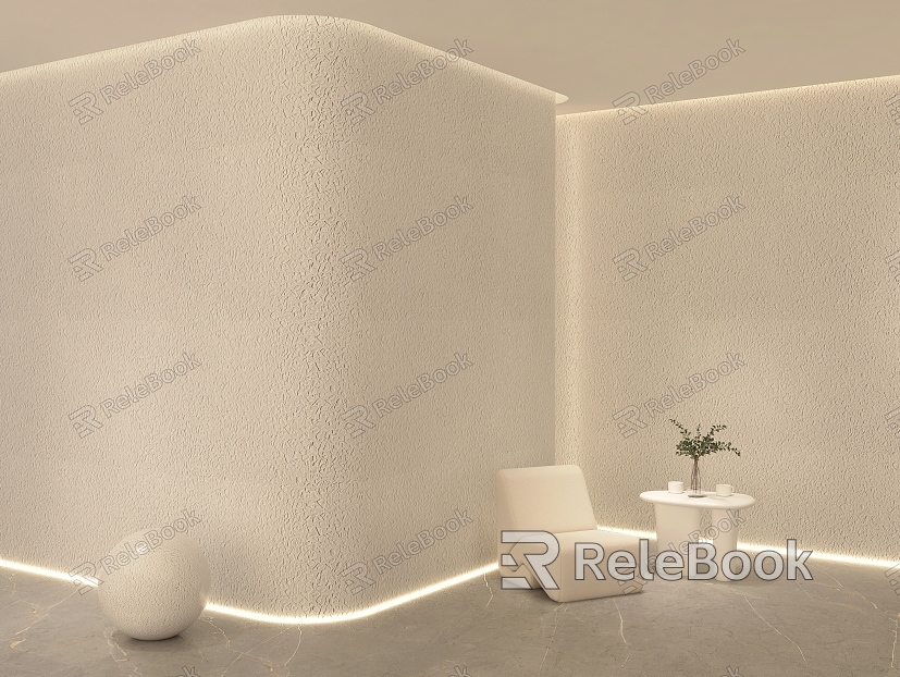 Texture paint wall art paint wall real stone paint wall casual sofa model