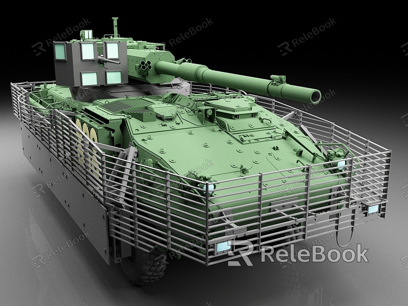 Stryker mobile artillery system m1128 self-propelled artillery armored vehicle wheeled combat vehicle model