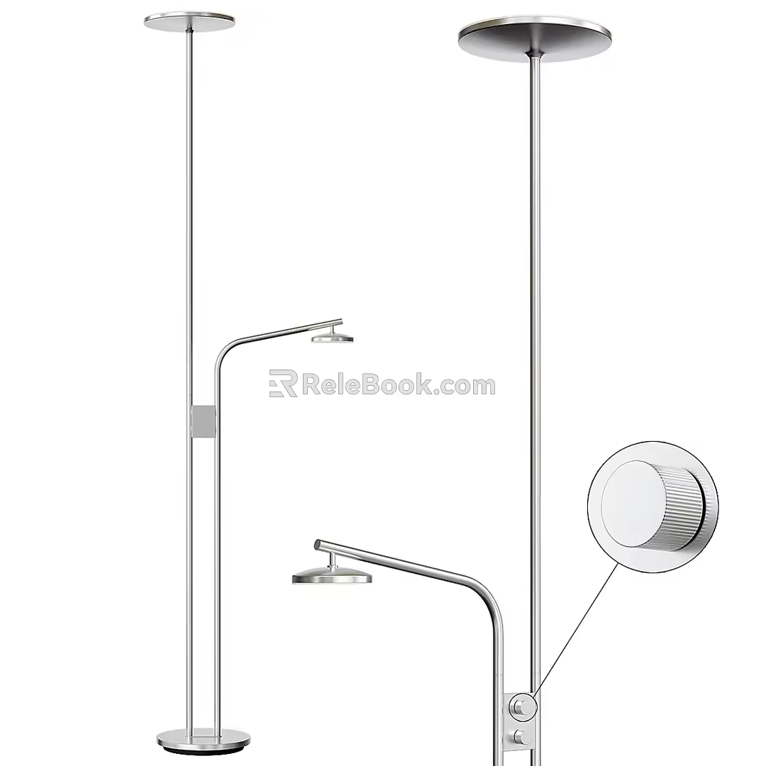 Isjakt Floor Lamp 3d model
