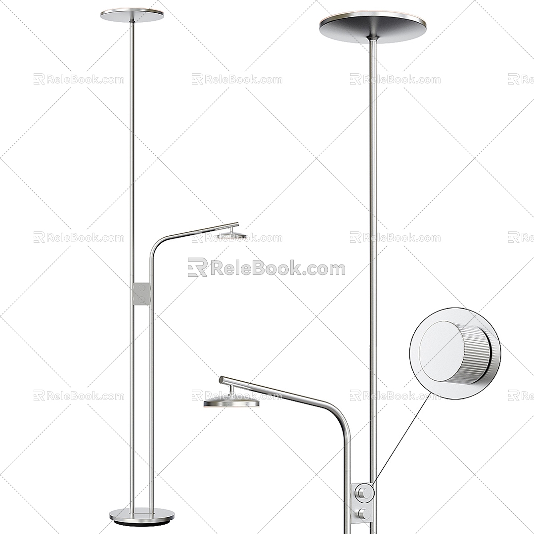 Isjakt Floor Lamp model