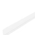 Architectural White Decorative Component With Twisted Rope Pattern And Smooth Edges