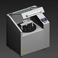 Industrial Equipment With Transparent Lid Stainless Steel Body Circular Workbench And Digital Control