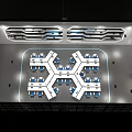 Modern Classroom Virtual Reality Laboratory 3d model
