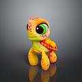 Turtle Cartoon Turtle Snapping Turtle Chickbill Turtle Reptile Cold Blooded Animal Reptile Class 3d model