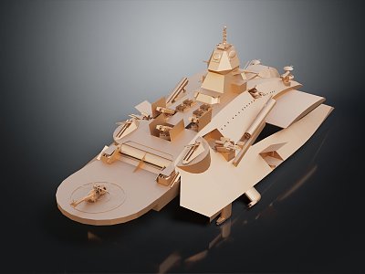 Modern Warship Ship Warship model