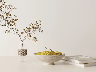 Modern ornaments combination 3d model