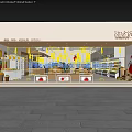 Modern Fruit Store Bright Interior With Fresh Fruits Display Shelves And Organized Layout