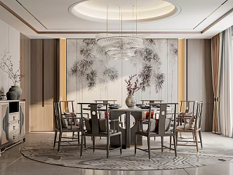 New Chinese Restaurant 3d model