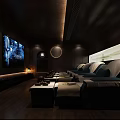 Luxury SPA Sauna Wellness Center With Relaxing Steam Bath And Comfortable Lounge Seats