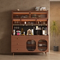 Middle Style Sideboard 3d model