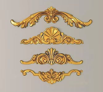 Carved 3d model