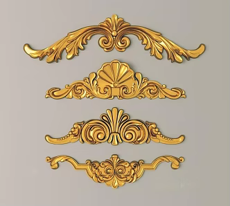 Carved 3d model