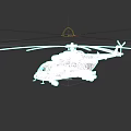 Camouflage Military Helicopter Weapon for Army Combat Operations and Defense Equipment