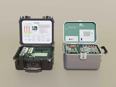 Portable detection device controller 3d model
