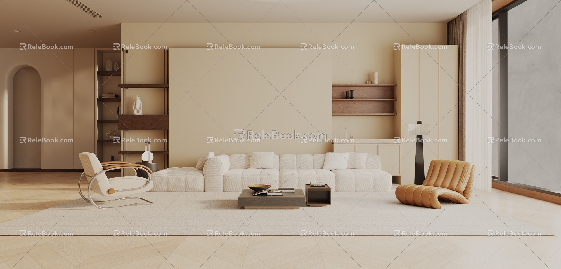 Living room 3d model