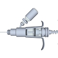 Modern injector 3d model