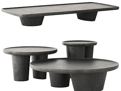 Calix Stone Round Table model