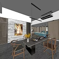 Modern Meeting Room With Neatly Arranged Black Chairs And Large Screen