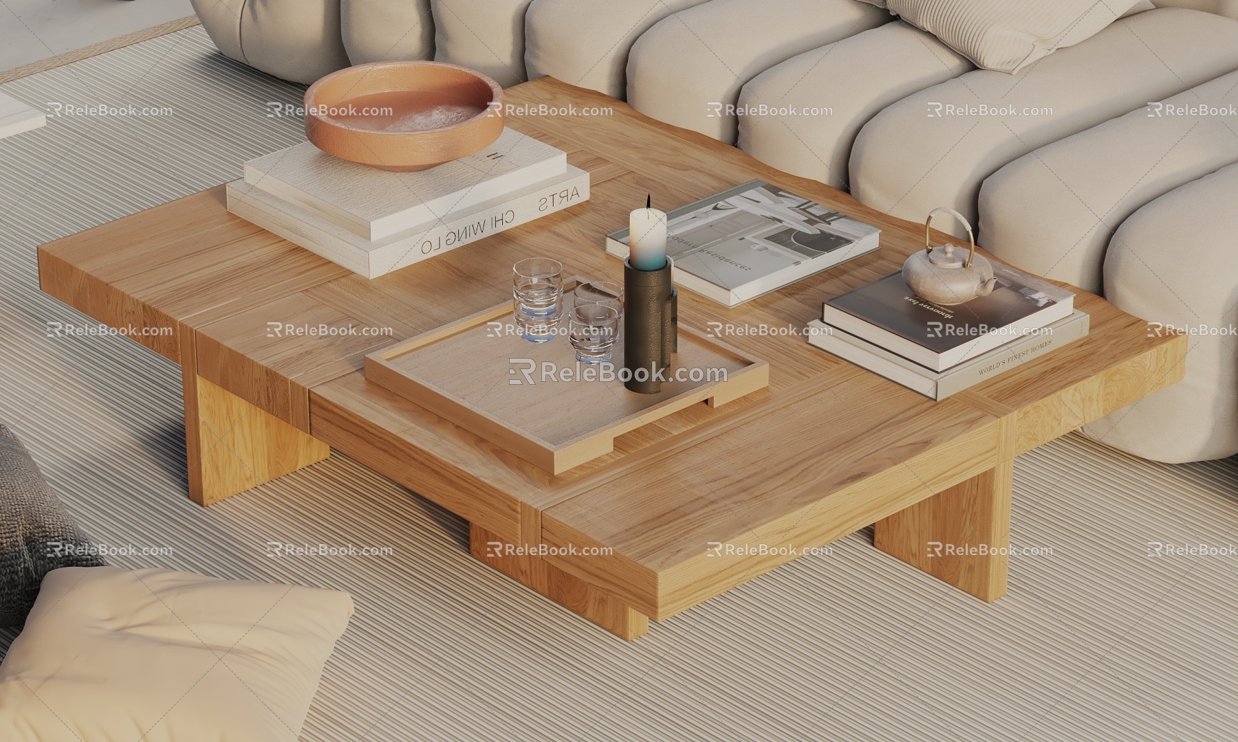 Coffee table 3d model