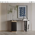 End View Desk 3d model