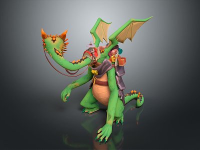 Monster Warrior Alien Monster Alien Monster 3d model