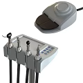 Essential Dental Medical Equipment Including Chair Light Treatment Unit And Instrument Cabinet