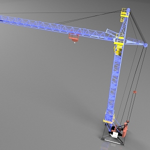 tower crane tower crane 3d model