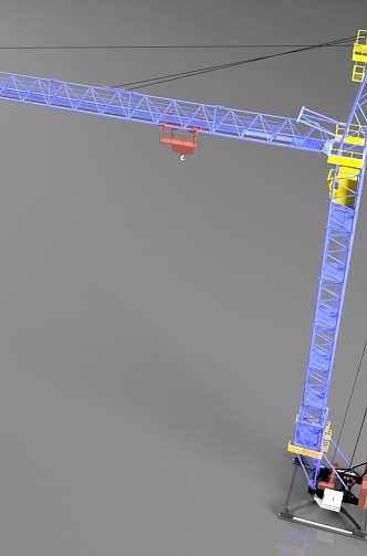 tower crane tower crane 3d model