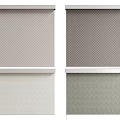 Stylish Window Blinds with Various Colors Textures and Patterns for Home Decor 3d model