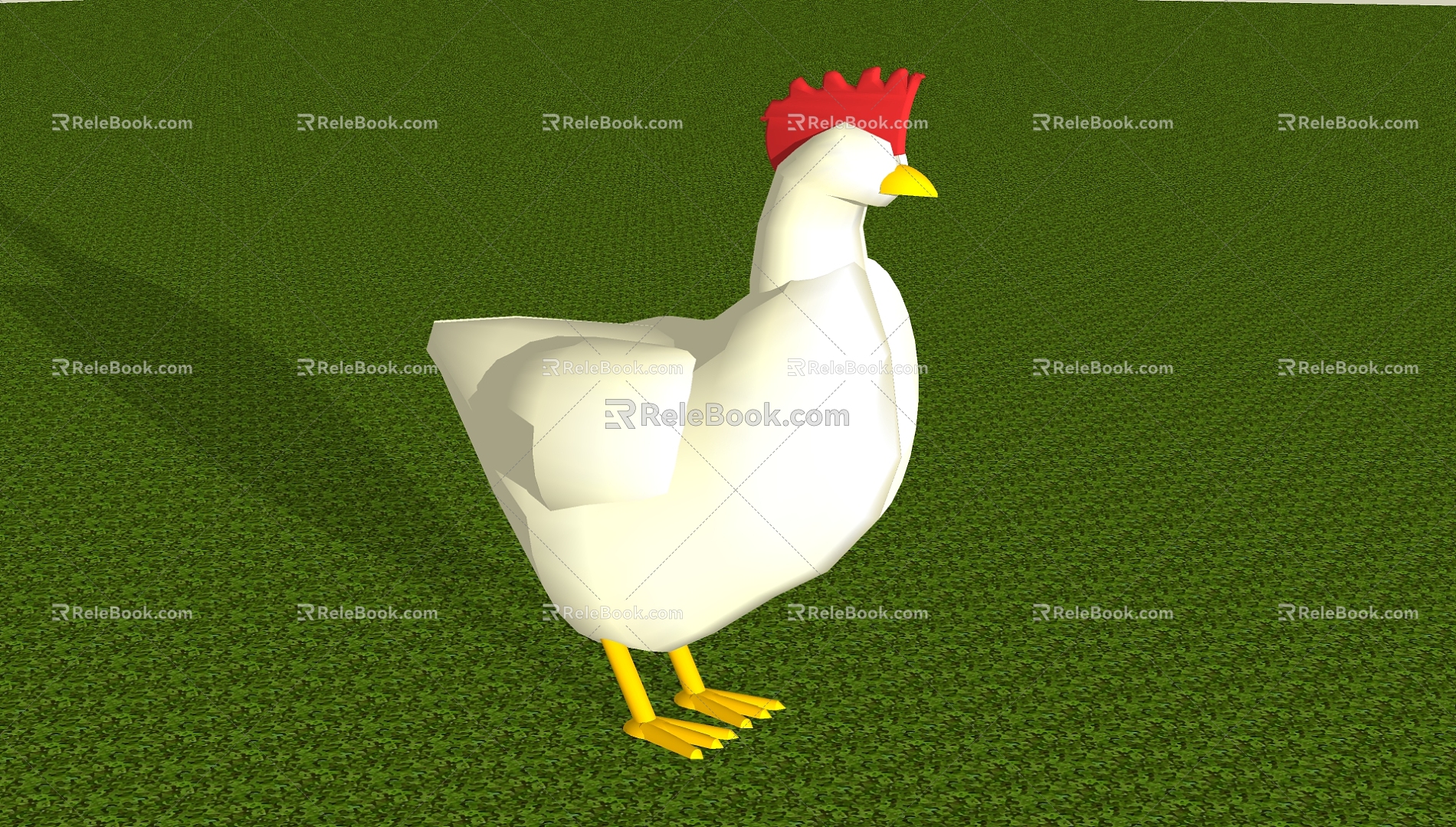 Rooster 3d model