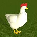 Rooster 3d model