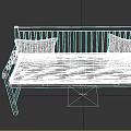 Wooden Frame Sectional Sofa With Gray Cushion And Red Plaid Green Pillows