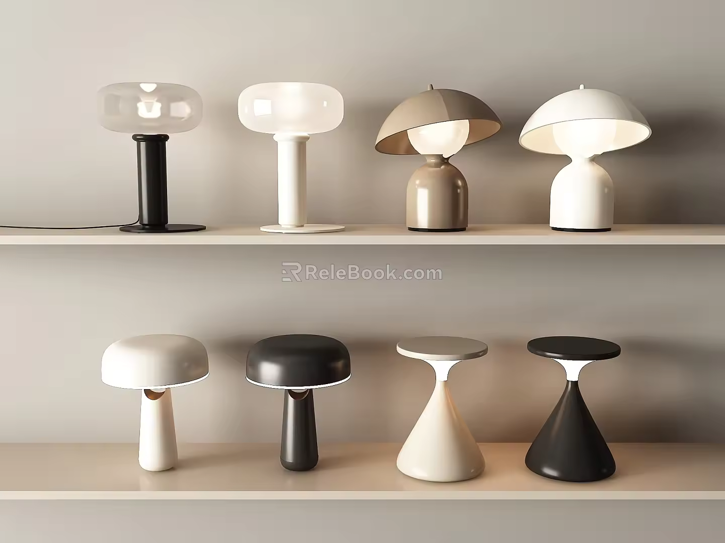 Modern Table Lamp Cream Style Table Lamp Table Lamp Bedside Table Lamp Bedside Table Lamp Bedroom Table Lamp Living Room Table Lamp Spherical Table Lamp 3d model