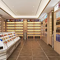 Well Organized Tobacco and Alcohol Store Interior With Shelves Displaying Alcohol and Tobacco Products